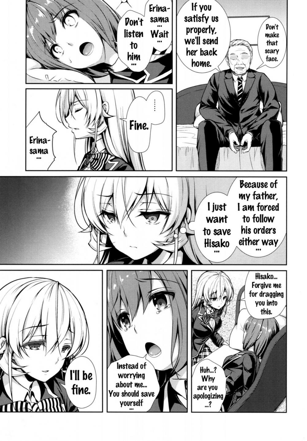 Hentai Manga Comic-Erina-sama Ura Settai Nisarame-Read-6